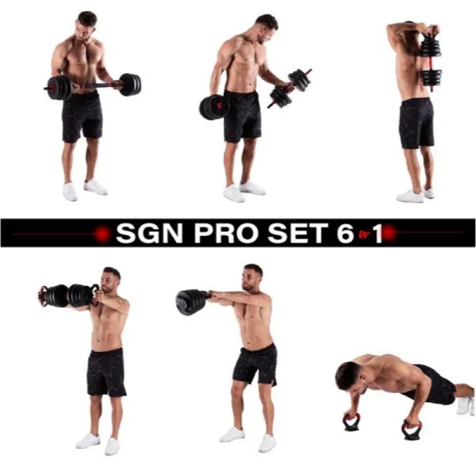 Гантелі для набору м’язової маси